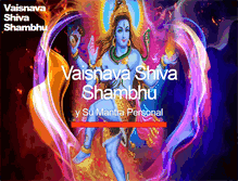 Tablet Screenshot of mantrapersonalvaisnavashivashambhu.com